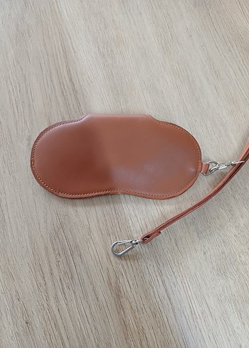 Kahverengi Deri Gözlük Kılıfı - Görsel 3