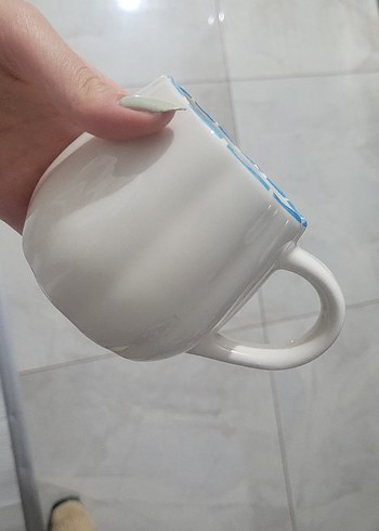 Deniz Temalı Renkli Seramik Kupa - Görsel 3