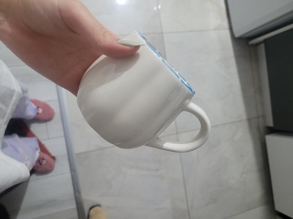 Deniz Temalı Renkli Seramik Kupa - Görsel 3