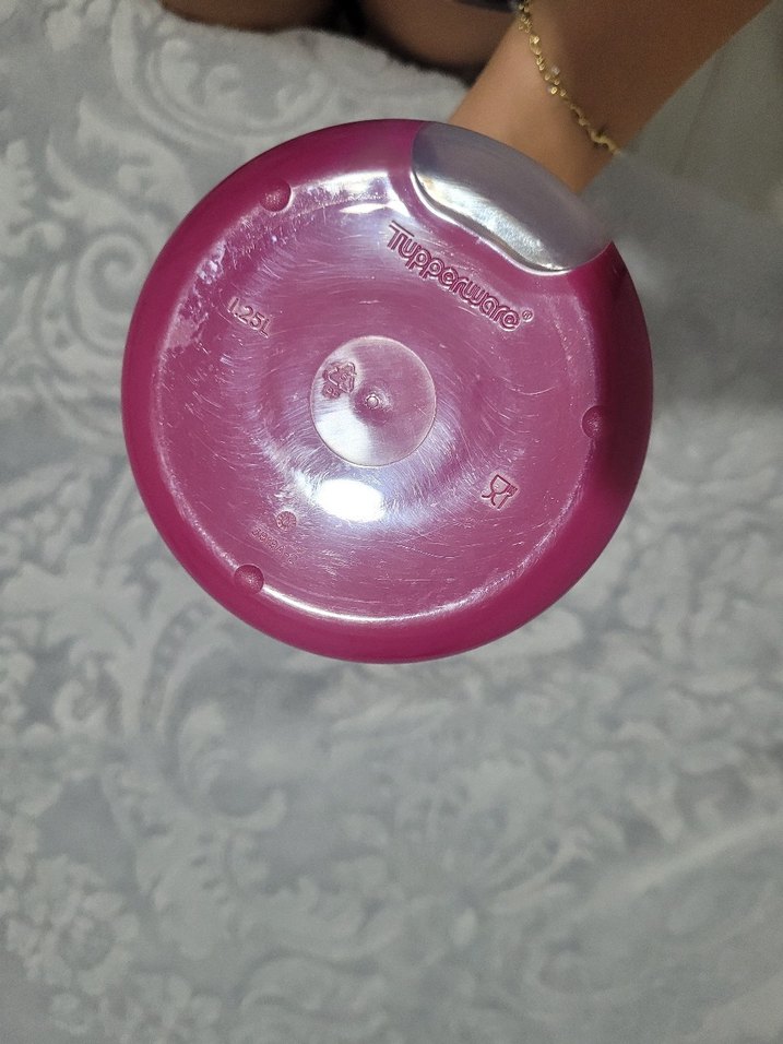 Pembe Tupperware Saklama Kabı - Görsel 3