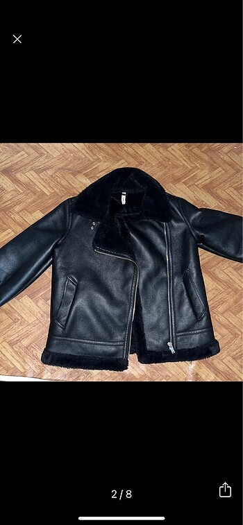 Mango Mango biker kürklü mont