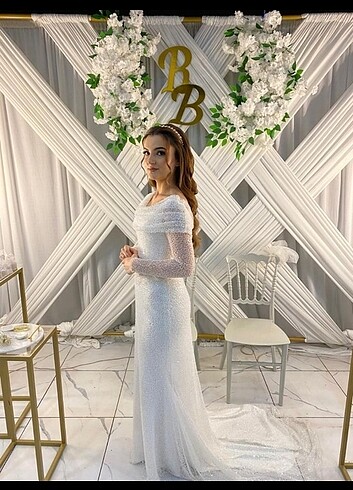 Elif Şimal Model Nişan Elbisesi