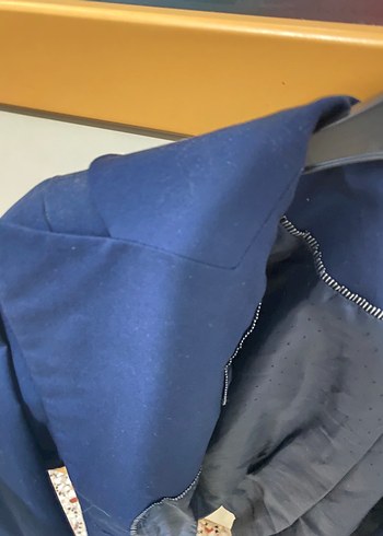 Adil Işık Düğmeli Lacivert Kadın Blazer Ceket