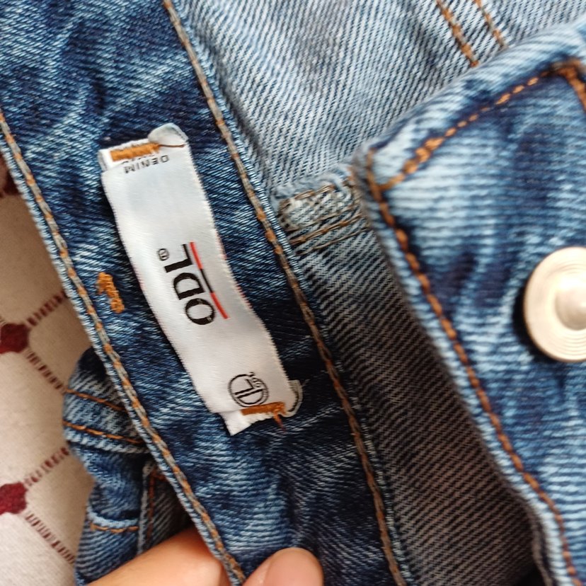 Kadın Mavi Denim Regular Fit Yırtık Jean - Görsel 4