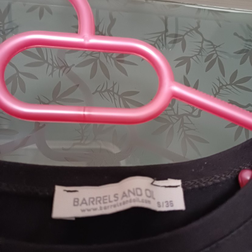 Kız Çocuk Siyah Kısa Kollu Baskılı Tişört - Görsel 2