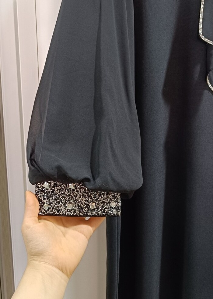 Tesettür Abiye elbise  - Görsel 4