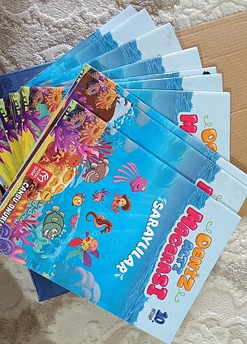 Kitap okuma seti 