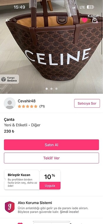 Diğer Çanta