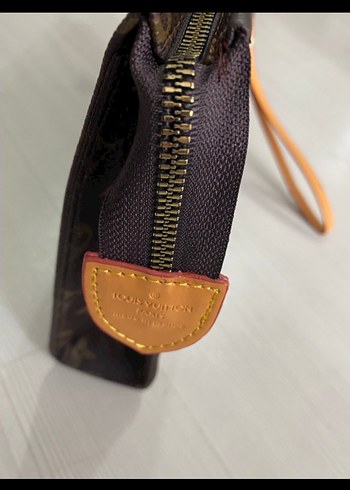 Diğer Kahverengi Deri Kadın Clutch Çanta