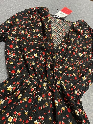 Çiçekli baharlık elbise - Görsel 5