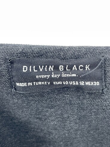 40 Beden siyah Renk Dilvin Kot Ceket %70 İndirimli.