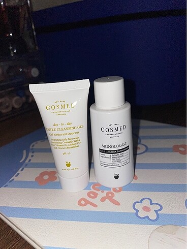 cosmed bha serum yüz yıkama jeli