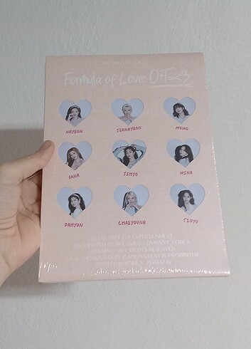 Twice - Formula Of Love Album