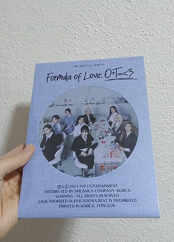 Twice - Formula Of Love Albüm 
