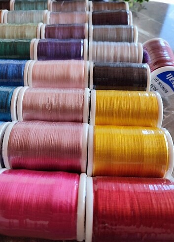 Boncuk sarma ipi MAT RENKLER - Görsel 7