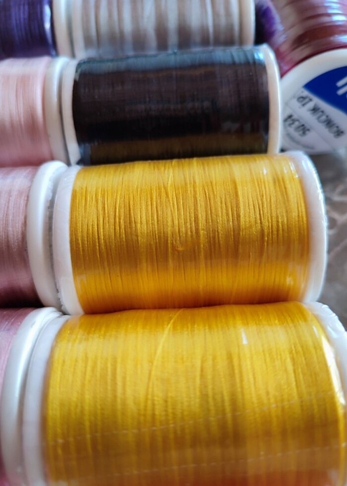 Boncuk sarma ipi MAT RENKLER - Görsel 4