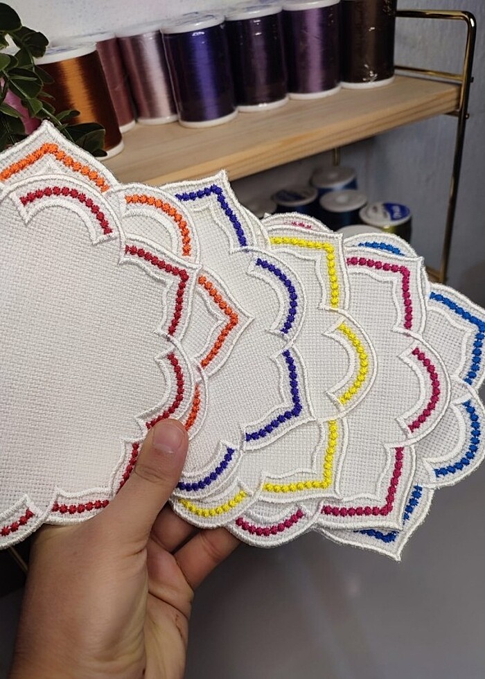 6 lı Kokteyl peçete - Görsel 2