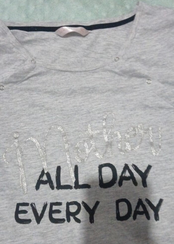 Emzirme tişörtü xl - Görsel 3