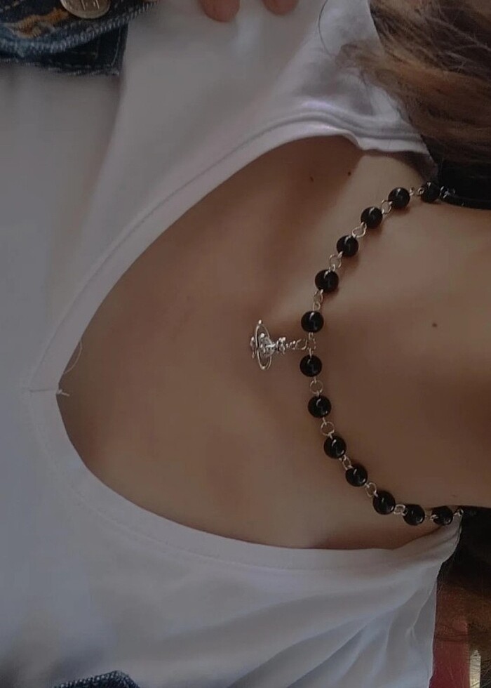 Nana anime kolye vivianne Westwood kolye - Görsel 3