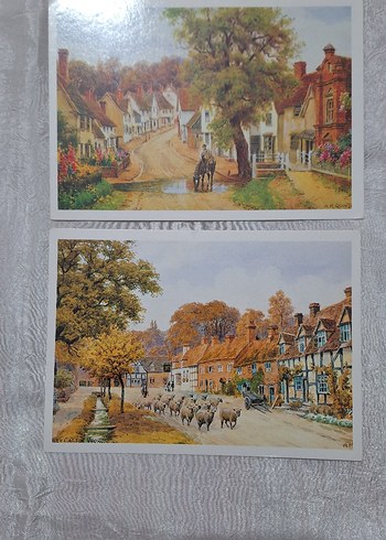 Nostaljik Kartpostallar Seti - Görsel 2