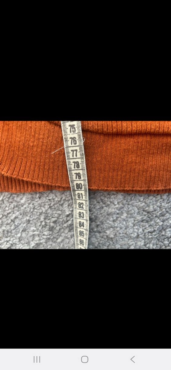 Kadın Tarzı Uzun Kahverengi Triko Hırka - Görsel 5