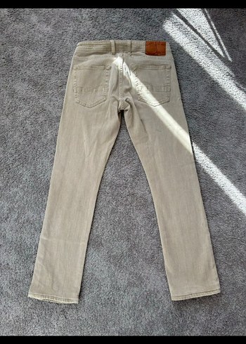 Bej Erkek Denim Pantolon - Görsel 2