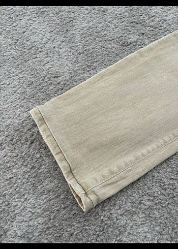 Bej Erkek Denim Pantolon - Görsel 6