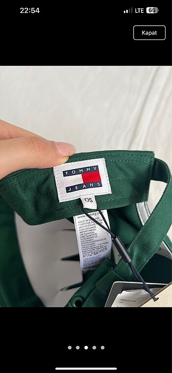 xs Beden tommy sapka sifir