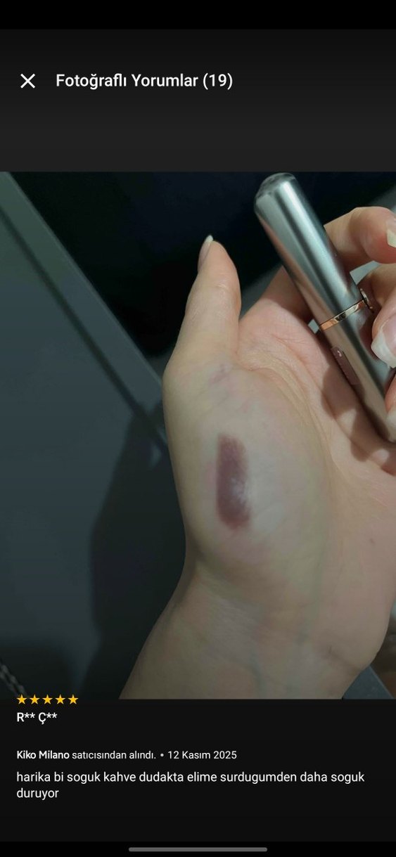 KIKO gri ruj ve kutusu - Görsel 4