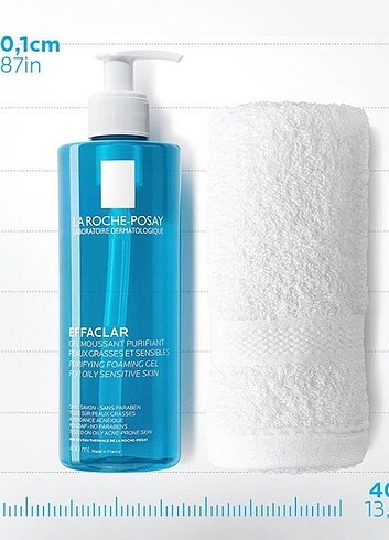 La Roche Posay La Roche Posay Effaclar Yağlı Ciltler için Temizleme Jeli 400 ml