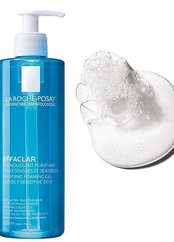 Beden Renk La Roche Posay Effaclar Yağlı Ciltler için Temizleme Jeli 400 ml