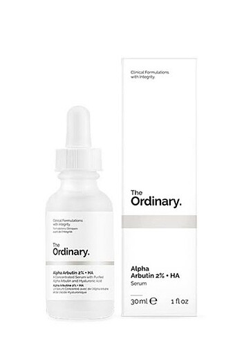 The Ordinary Alpha Arbutin 2% + HA Leke Karşıtı Yüz Serumu 30 ml