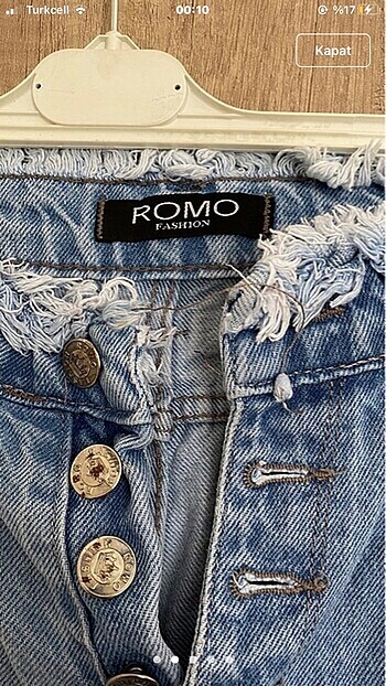 42 Beden mavi Renk Bol pantalon