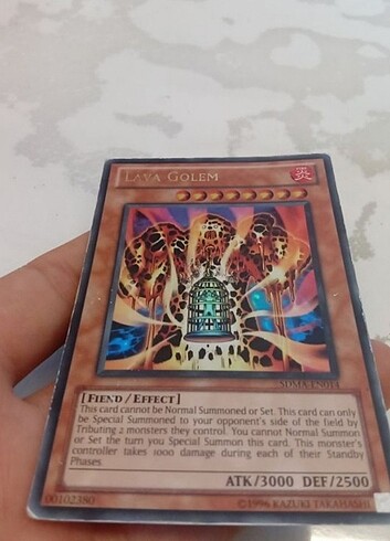 Yu-Gi-Oh Lava Golem 