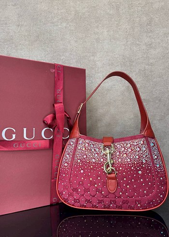 Gucci Renkli Baskılı Deri Kadın Çanta