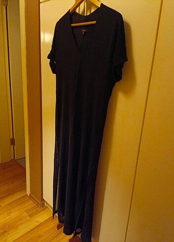 Massimo Dutti Kadın Siyah M elbise