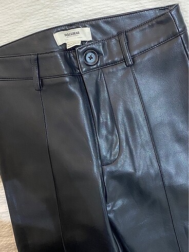 Pull and Bear Deri Pantolon Pull bear
