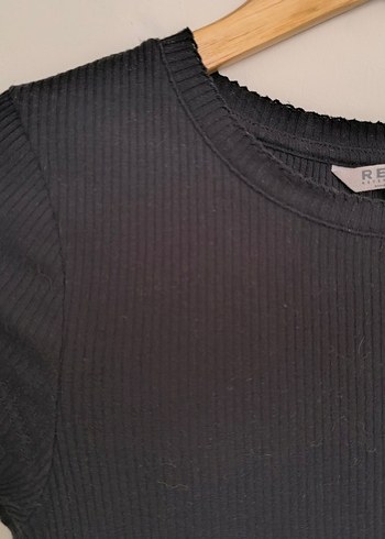 Review Siyah Kısa Kollu Kadın Tişört