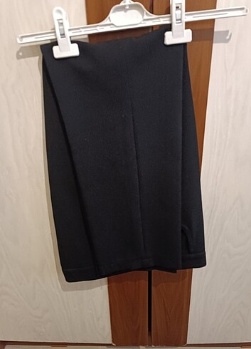 Siyah kumaş pantolon 