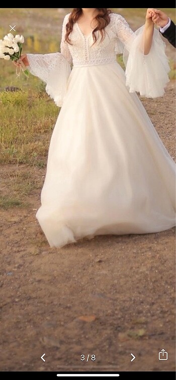 Aysira gelinlik - Görsel 7