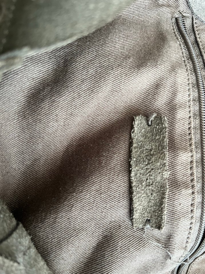 Mango süet kol çantası - Görsel 5