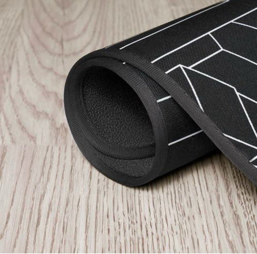 İkea Lanespelare zemin koruyucu halı - Görsel 3