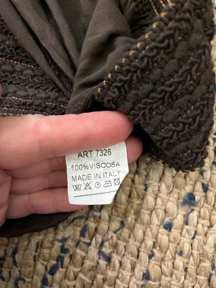 Kadın Salaş Kahverengi Şalvar Pantolon - Görsel 5