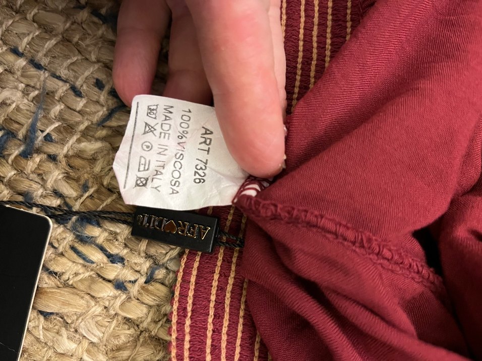 Bordo Bol Kesim Kadın Şalvar Pantolon - Görsel 4