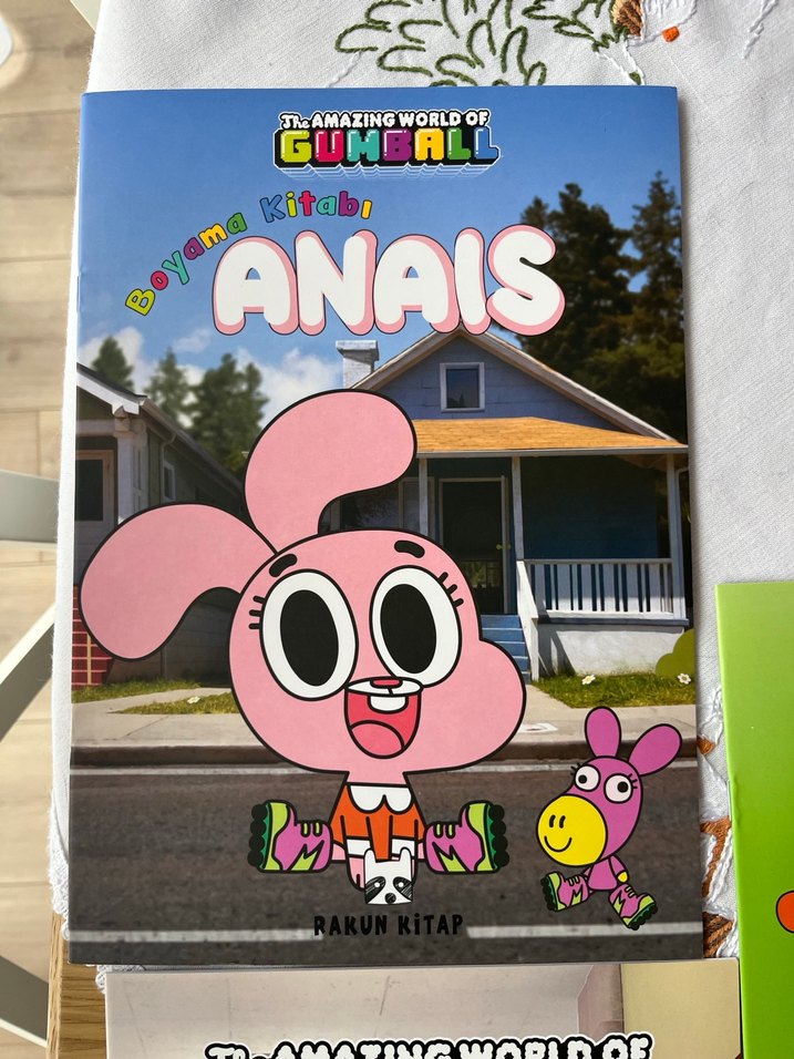 Gumball Çocuk Kitapları ve Boyama Seti - Görsel 2