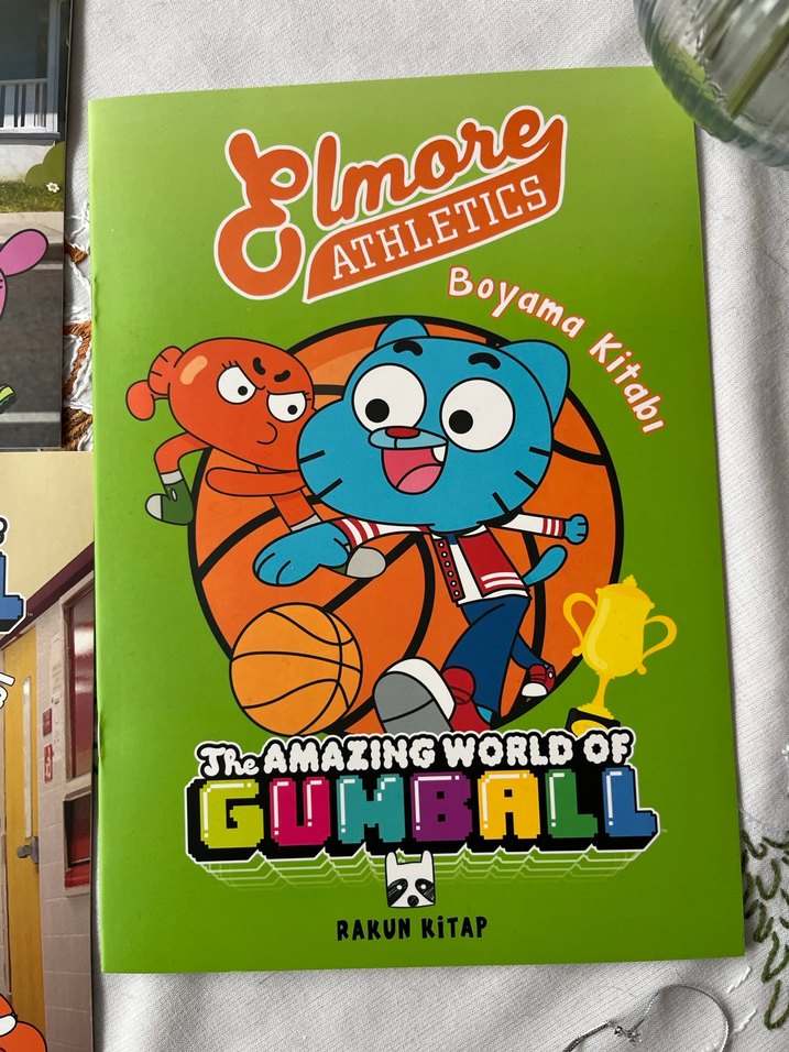 Gumball Çocuk Kitapları ve Boyama Seti - Görsel 4