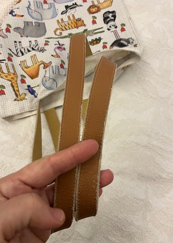 Desenli bez çanta - Görsel 3