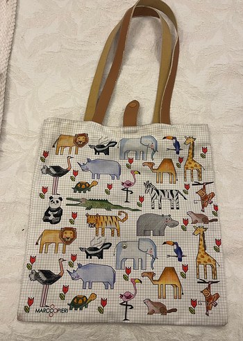 Desenli bez çanta - Görsel 2