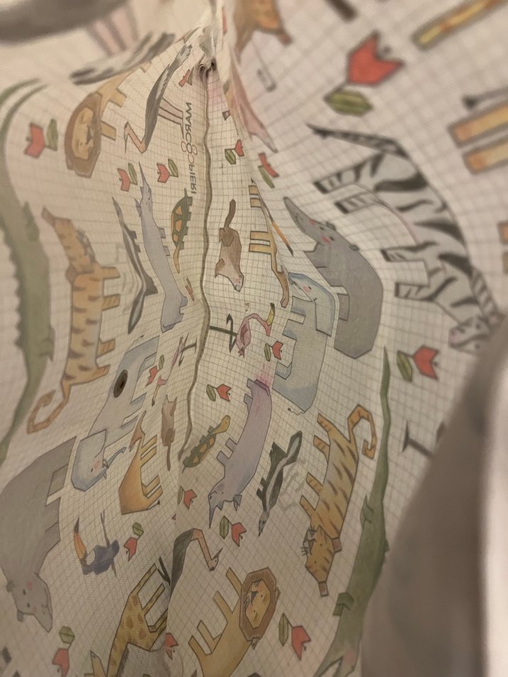 Desenli bez çanta - Görsel 4