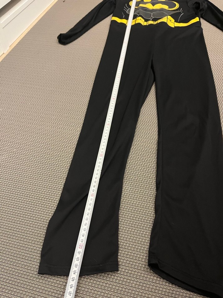 Siyah Batman Baskılı Çocuk Kostümü - Görsel 2